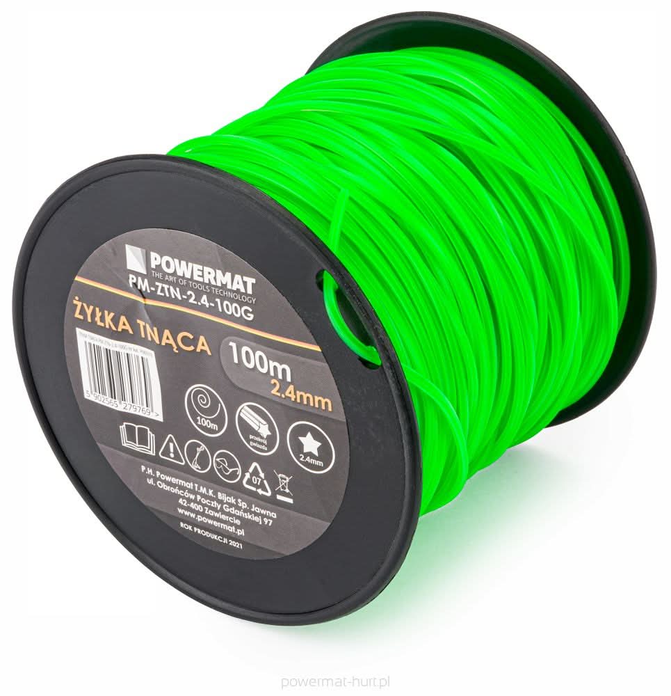 Fir pentru mosor cositoare 2.4mm 100m pentagonal PM-ZTN-2.4-100G , Powermat PM0978