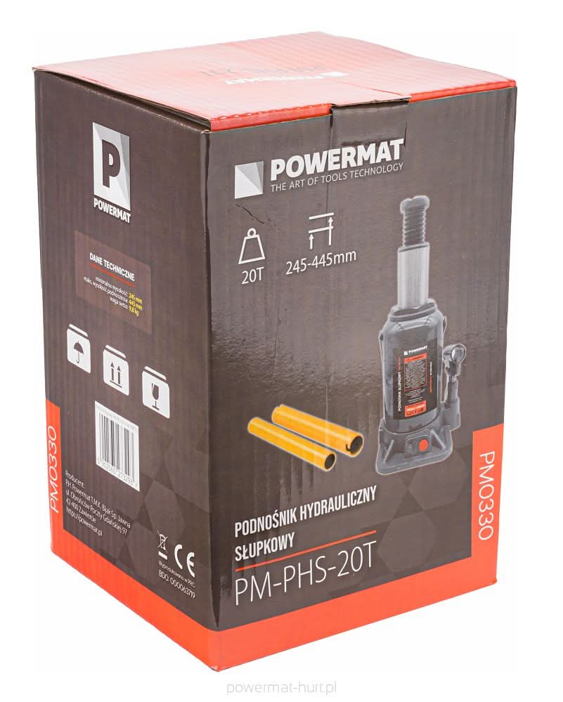 Cric Hidraulic PM-PHS-20T , Powermat PM0330 - imaginea 4