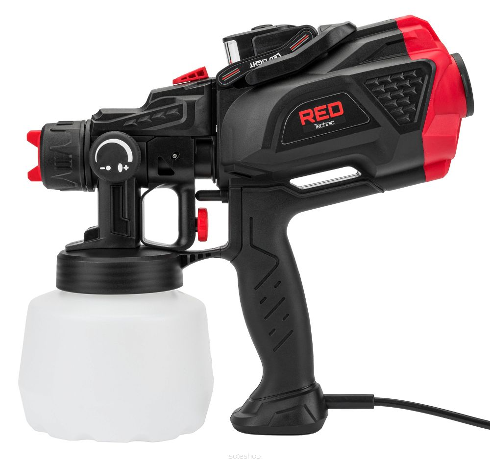 Pistol electric de vopsit , 650 W , Red Technic RTPDM0020