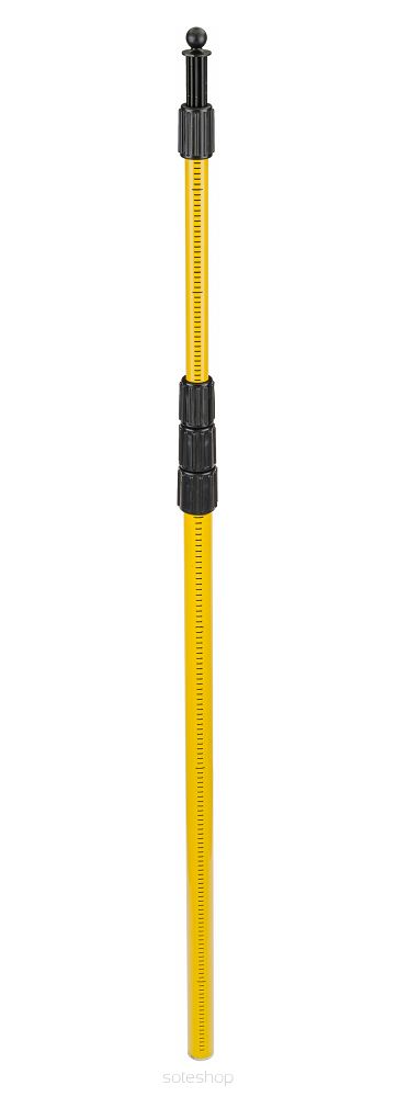 Trepied telescopic pentru nivela laser, inaltime maxima 4 m, Redtechnic RTTPLK0039 - imaginea 2