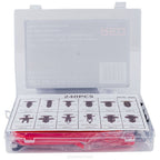 Cleme si agrafe auto 245 buc , Redtechnic RTKST0098 - imaginea 2