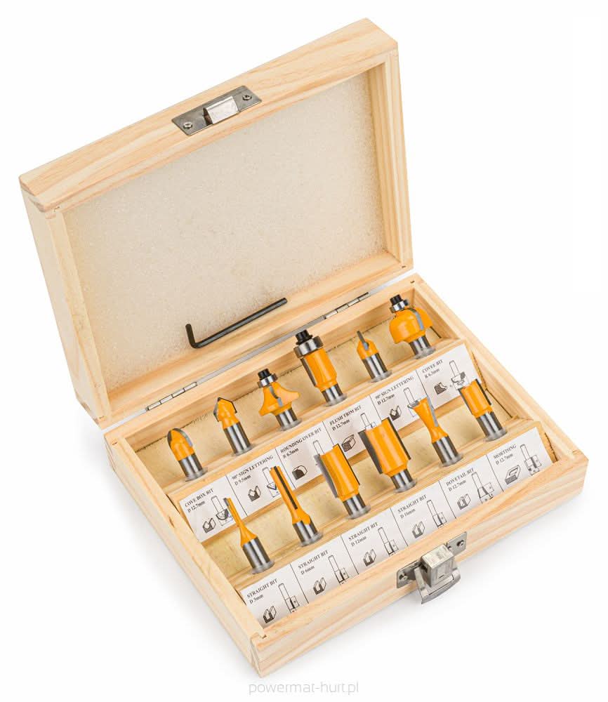 Freze pentru lemn 12el PM-ZFD-12.8T , Powermat PM0766