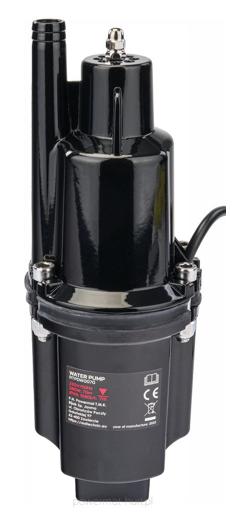 Pompa cu membrana pentru apa curata 1080 l/h , Redtechnic RTPDW0070