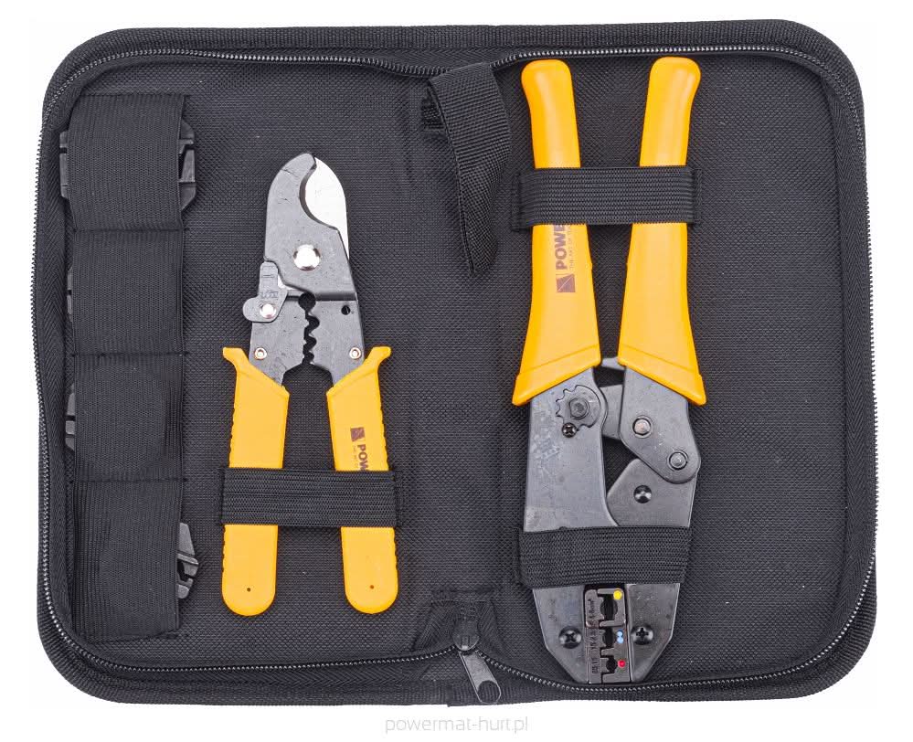 Set 2 clesti pentru sertizare cabluri electrice 7 in 1 PM-ZDK-7T , Powermat PM1077 - imaginea 2