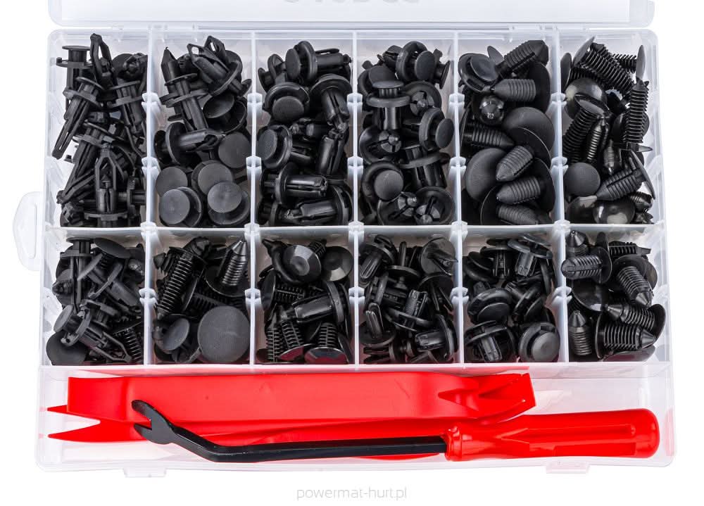 Cleme si agrafe auto 245 buc , Redtechnic RTKST0098 - imaginea 3