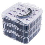 Cleme si agrafe auto 635 buc , Redtechnic RTKST0100