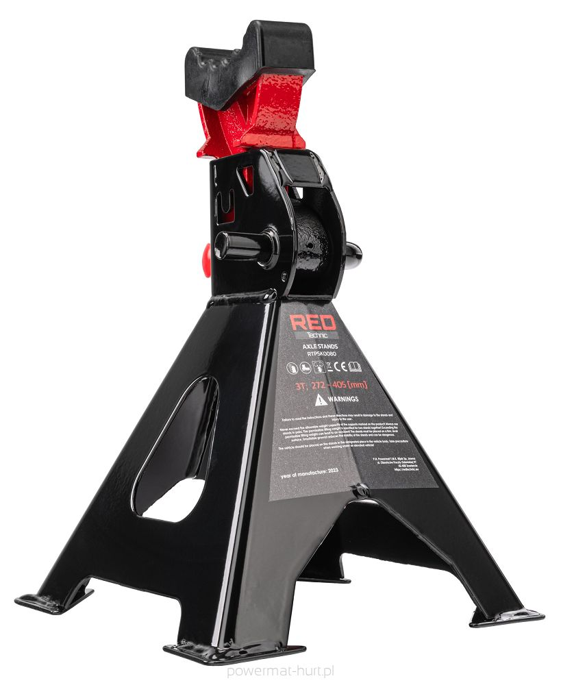 Set 2 capre auto cu autoblocare 3 T, Redtechnic RTPSK0080 - imaginea 5