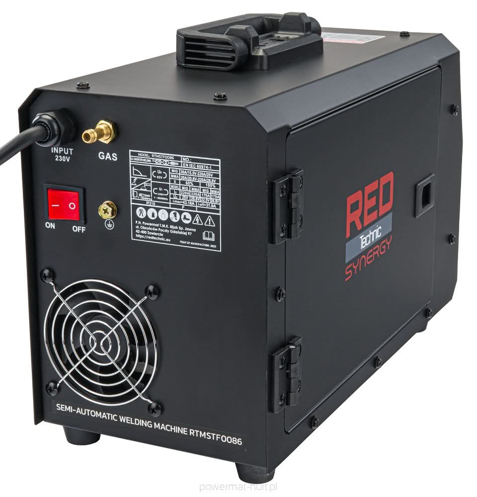Aparat de sudura migomat MIG MAG MMA LIFT-TIG , Redtechnic RTMSTF0086 - imaginea 7