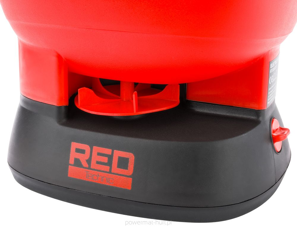 Aparat de imprastiat seminte si ingrasaminte pe baterii , 1200 rpm , 3 L, Red Technic RTSAK0097 - imaginea 6