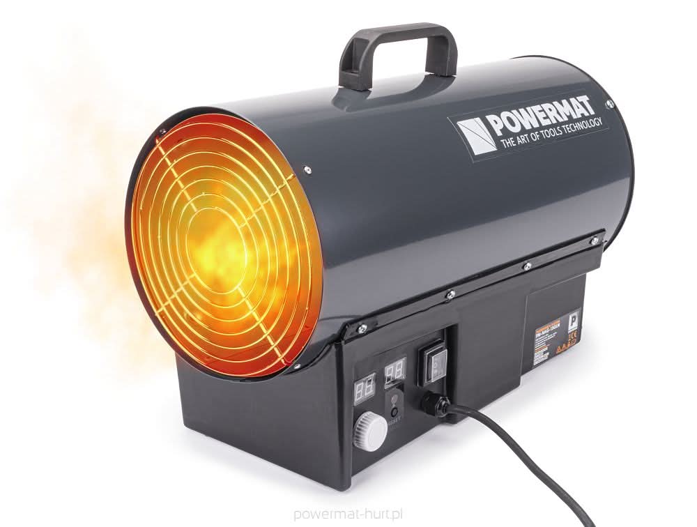 Incalzitor pe gaz tip tun 15kW LCD PM-NAG-15GLN , Powermat PM1025