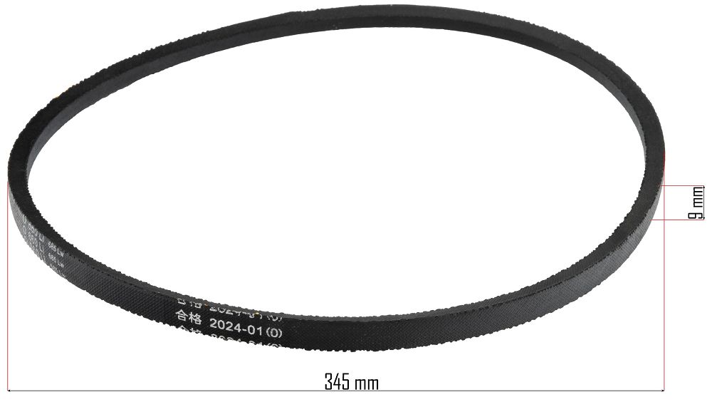 Curea trapezoidala pentru masina de tuns iarba , Powermat PM-KSS-5S-PA - imaginea 2