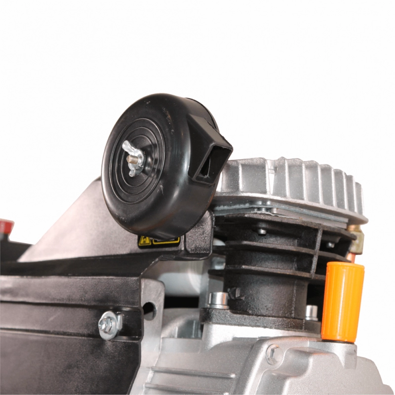 Compresor de aer cu piston BISONTE SF020-050 cu ulei 230V 2,0 cp, debit aer 187 l/min presiune 8 bar