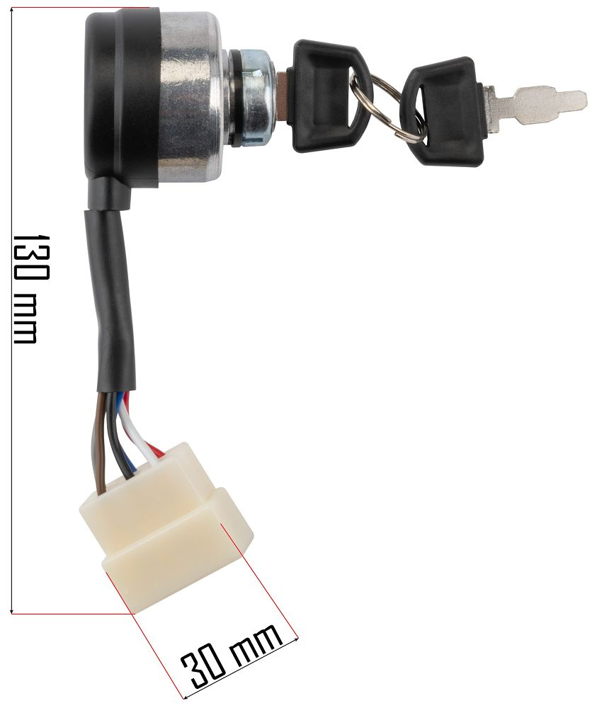 Comutator aprindere generator cu chei , Powermat PM-AGR-6500/7500-STA