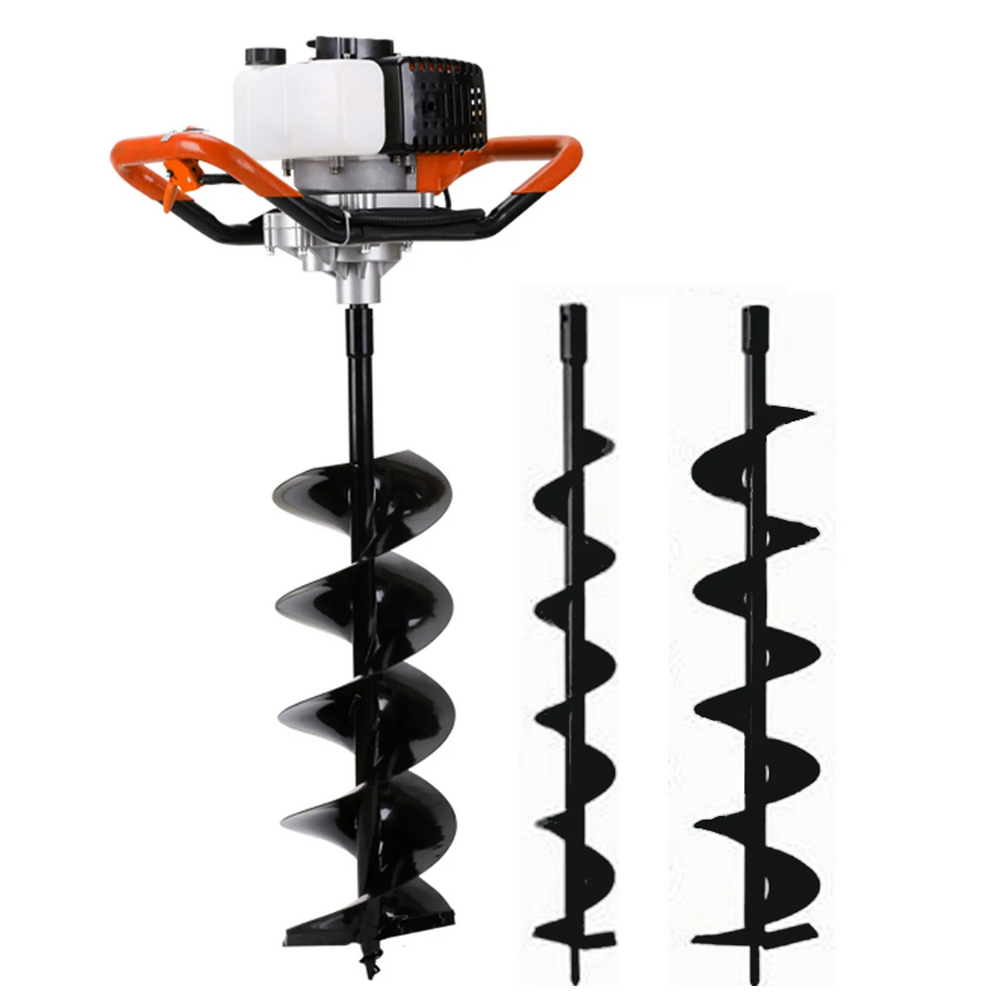 Motoburghiu STB-520 , 3 burghie 10 , 15 , 20 cm, Wolfson WFS0025