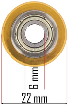 Roata de taiere 22mm, 6mm , Redtechnic RTPRDG0093/0117-OS - imaginea 3