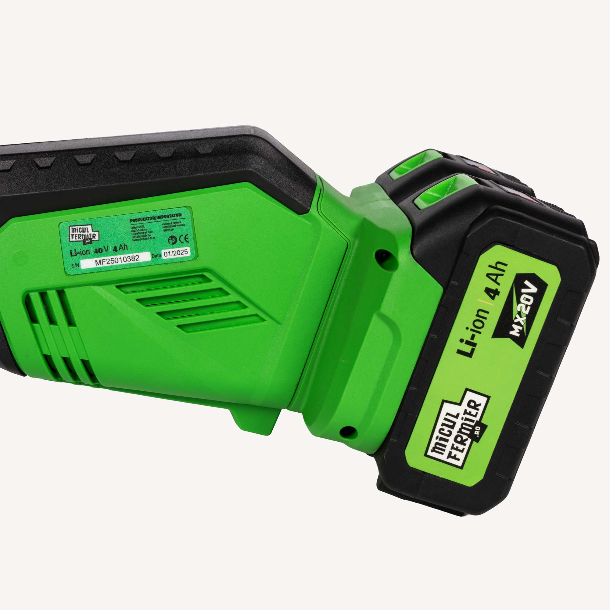 Motocoasa electrica MF 40V 2x4Ah MS FP , Micul Fermier MF-MX1012-G01 - imaginea 10