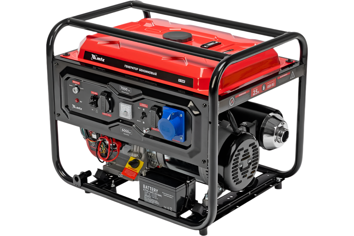 Generator pe benzina RS-9000E, 7 kW, 230V, pornire la cheie // MTX 946165 - imaginea 2