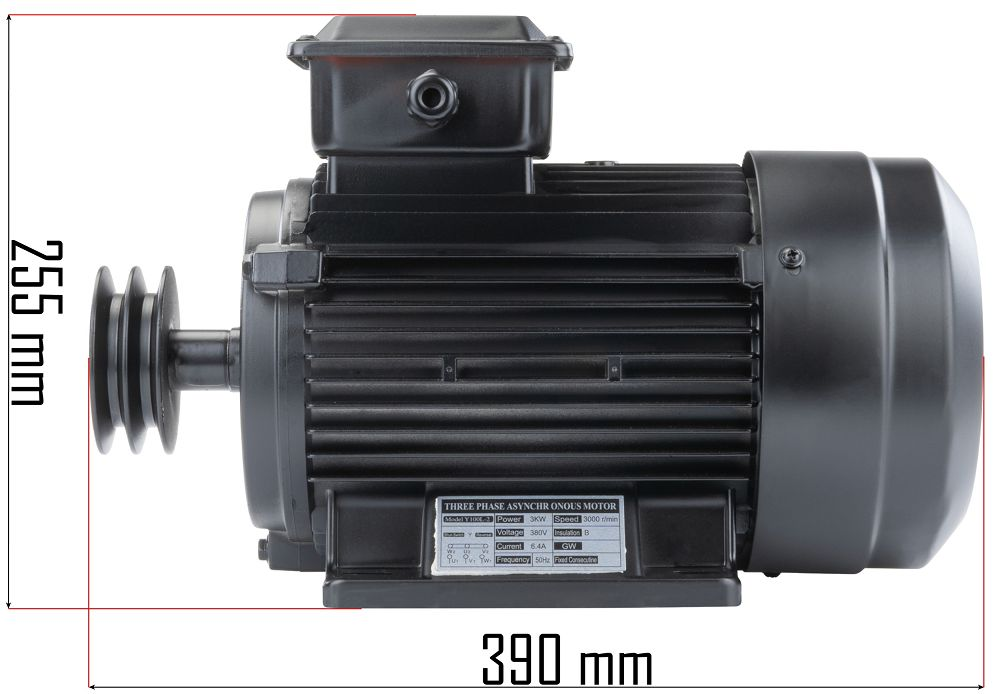 Motor electric 3kw , 2800rpm , Powermat PM-KO-100T-150T-200T-380V-SI - imaginea 2
