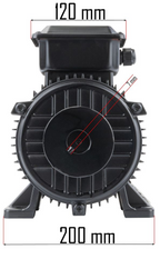 Motor electric 3kw , 2800rpm , Powermat PM-KO-100T-150T-200T-380V-SI - imaginea 3