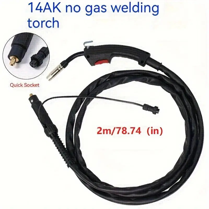 Pistolet de sudura fara gaz, pentru flux , cablu 2m MIG MAG 150A