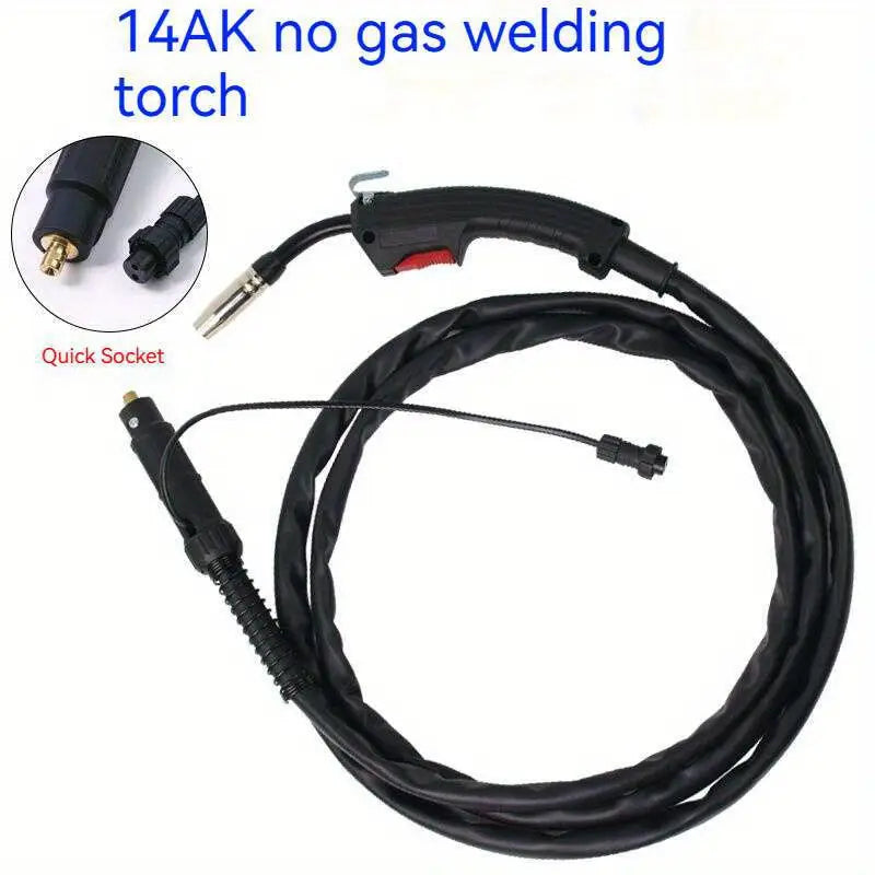 Pistolet de sudura fara gaz, pentru flux , cablu 2m MIG MAG 150A - imaginea 2