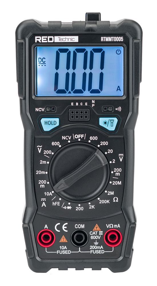 Multimetru digital universal , Redtechnic RTMMT0005 - imaginea 2