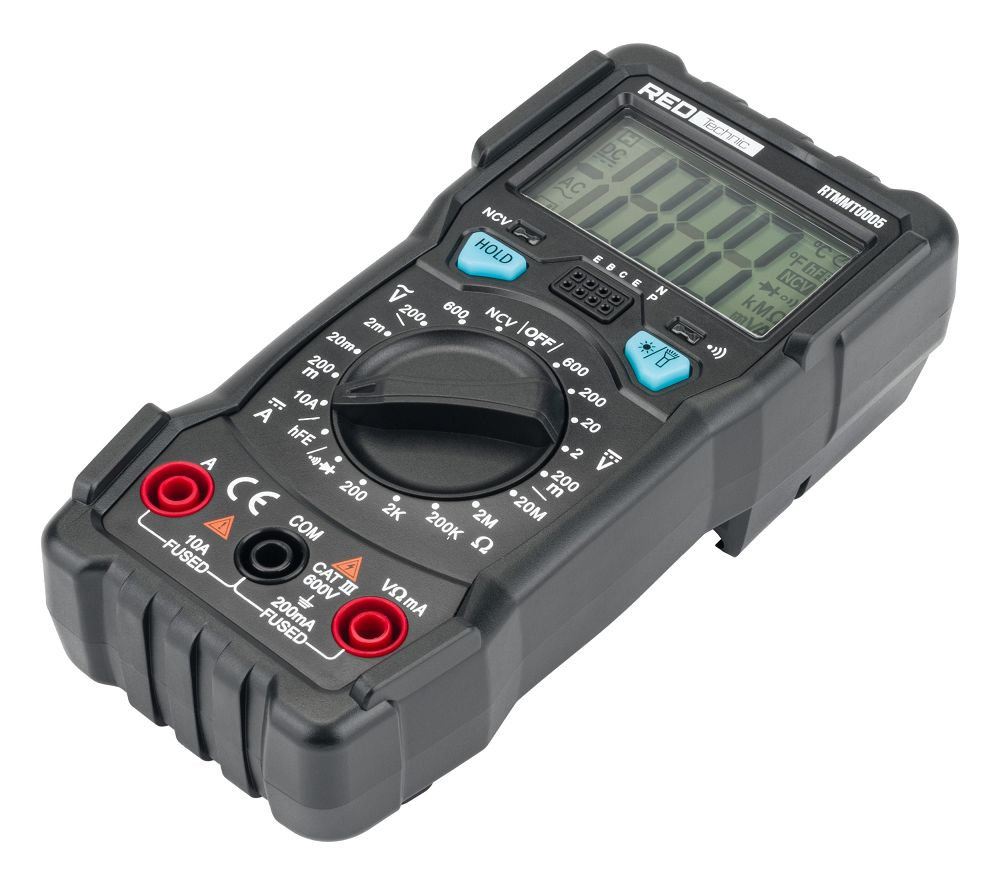 Multimetru digital universal , Redtechnic RTMMT0005 - imaginea 4