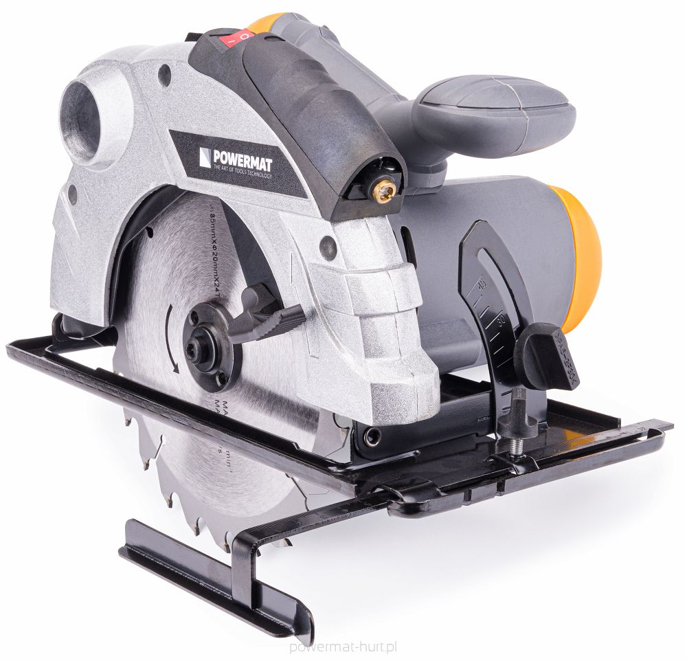 Ferastrau circular de mana 185mm 2250W PM-RPT-2250M , Powermat PM0814