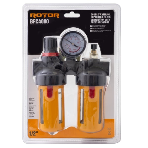 Filtru cu reductor si rezervor de ulei , Rotor BFC4000 - imaginea 5