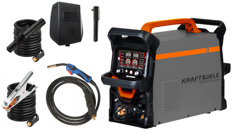 Aparat de sudura 255A MIG/FLUX/MMA/LIFT TIG/ALU , Kraft&Dele KD3422