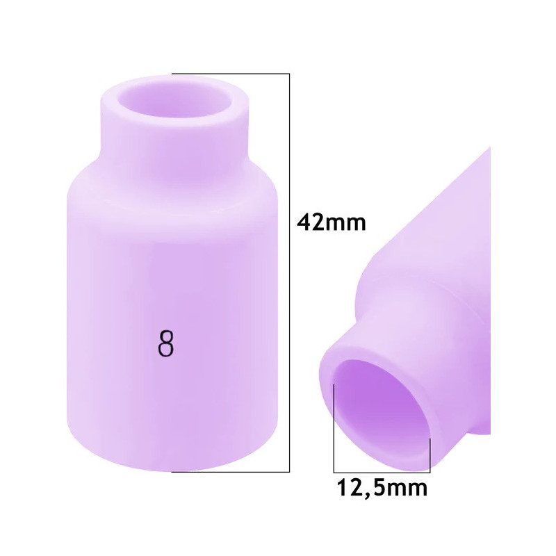 Duza Gaz Ceramica Pentru Lentila De Gaz Nr.8