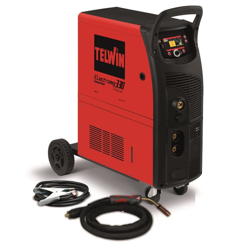 Aparat De Sudura Tip Mig-mag/tig/mma Electromig 330 Wave Aqua Telwin