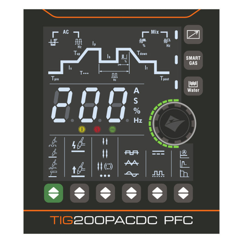 Aparat De Sudura Tig Ac/dc Industrial Evo20 Tig 200p Ac/dc Pfc (e2s22) Jasic
