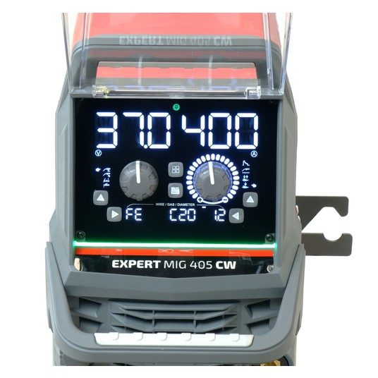 Aparat de Sudura Invertor MIG/MAG/TIG/MMA Synergic 400A 400V EXPERT MIG 405 CW COMPACT, Ideal B-EXMIG405CV2 6