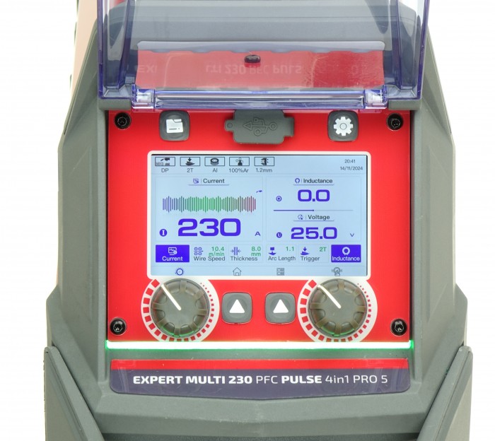 Aparat de sudura Expert Multi 230 PFC Pulse 4 in 1 AC / DC Pro5 Ideal EXMULTI230V2 - imaginea 8