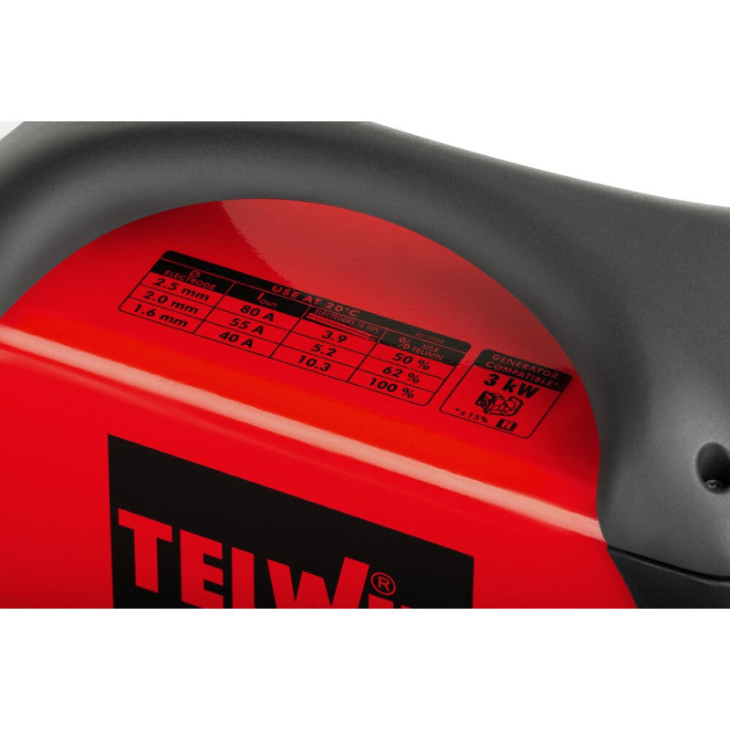 Aparat de sudura tip Invertor , MMA , 125 + Masca Sudura Tiger Telwin