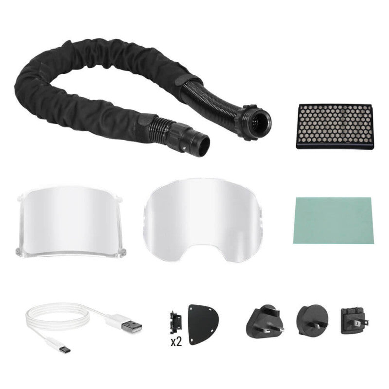 Masca Sudura Automata cu Cristale Lichide PAPR TH3 Clasa Optica 1/1/1/1, TELWIN DPRO-804792