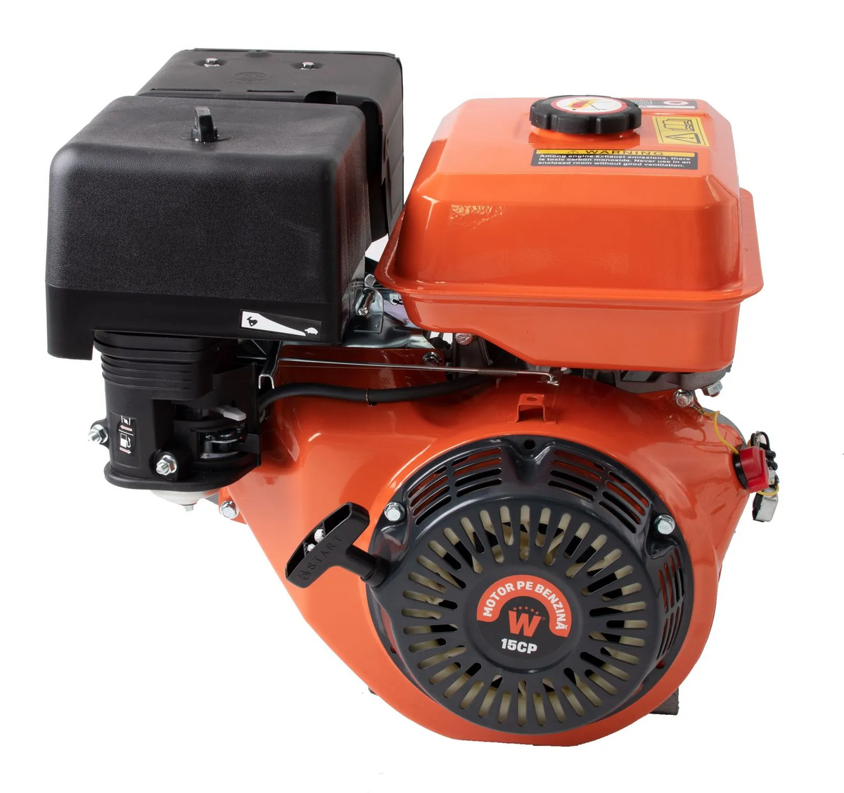 Motor benzina universal GTX-1500, 15CP, 4 Timpi OHV (190F), Wolfson WFS0027