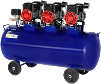 Compresor Aer Fara Ulei 100L, 3 X 1500W , 660l/m , Kraft&Dele KD4094