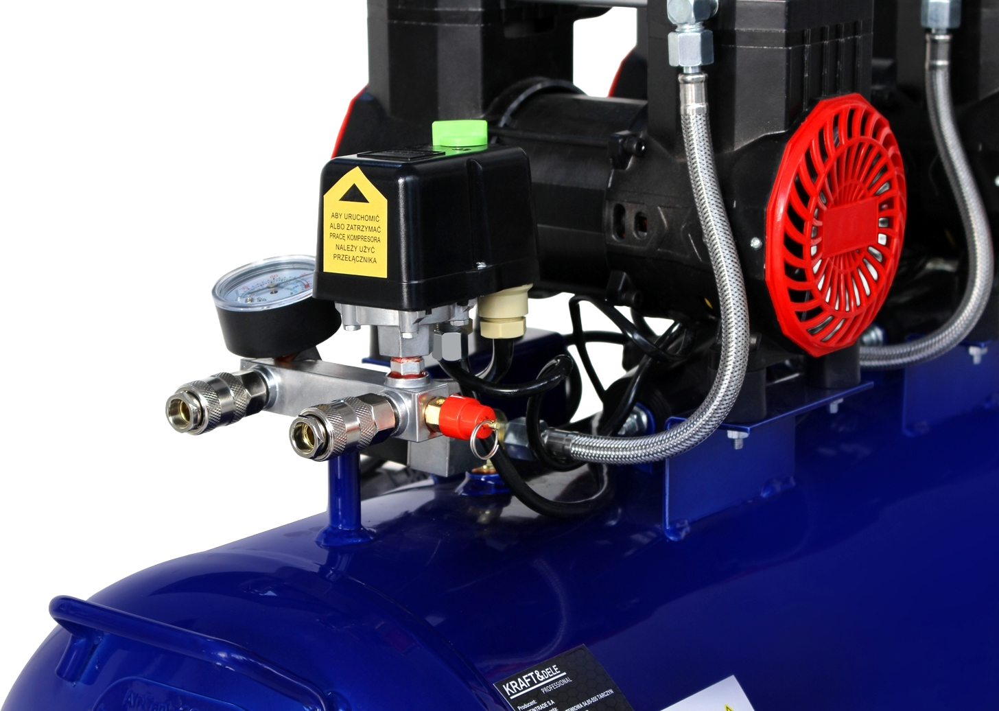 Compresor Aer Fara Ulei 100L, 3 X 1500W , 660l/m , Kraft&Dele KD4094