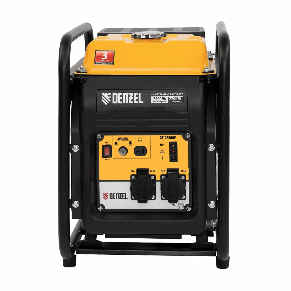 Generator cu invertor GT-2500iF, 2,5 kW, 230 V, carcasa deschisa, pornire manuala Denzel 947047 - imaginea 10