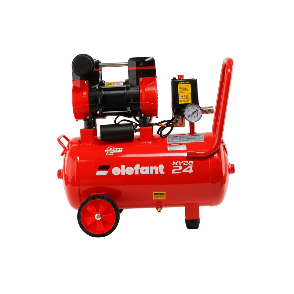 Compresor aer 24L ,900W , 8 bar ,150l/min , XY2824 , Elefant 12385 - imaginea 3
