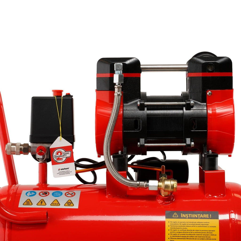 Compresor aer 24L ,900W , 8 bar ,150l/min , XY2824 , Elefant 12385 - imaginea 6