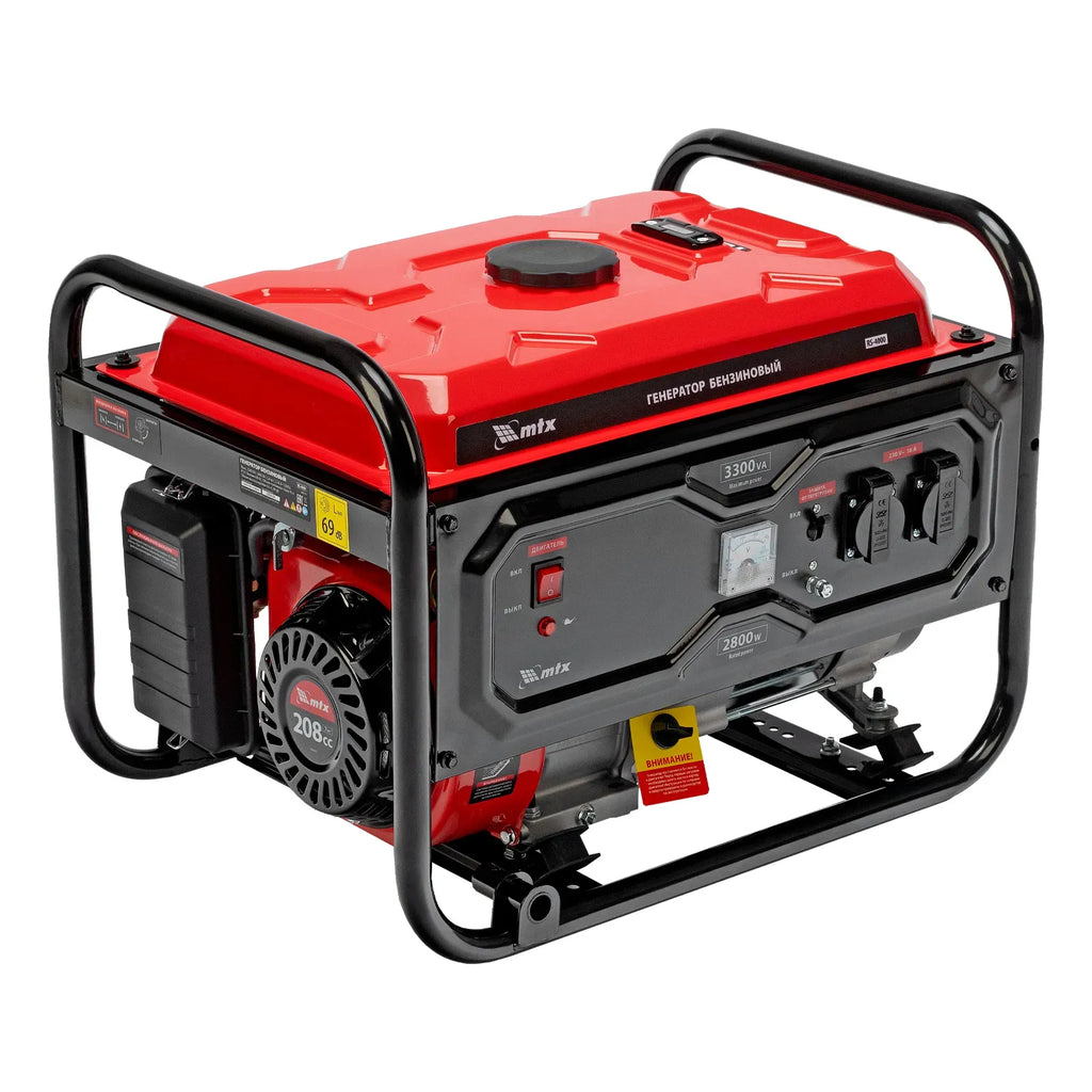 Generator pe benzina RS-4000, 3,3 kW, 230V, pornire manuala// MTX 946115 - imaginea 2