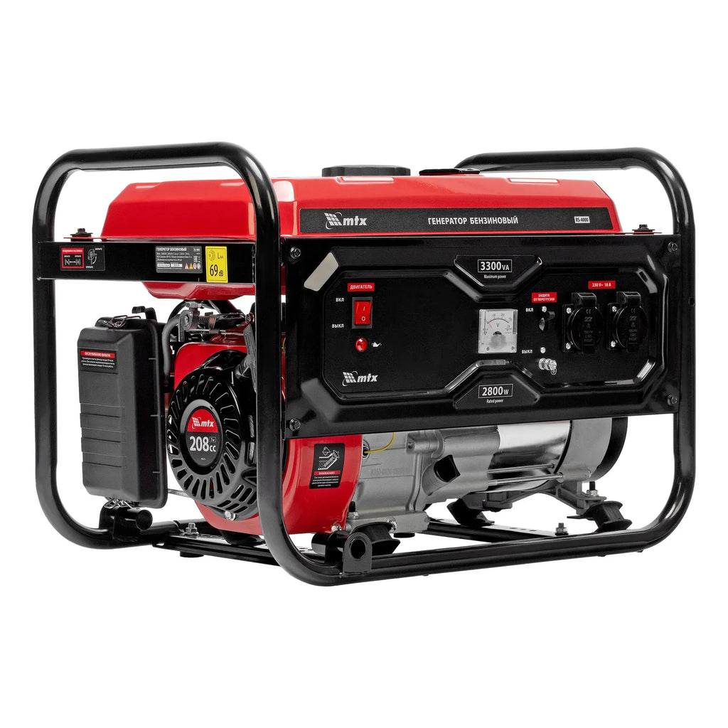 Generator pe benzina RS-4000, 3,3 kW, 230V, pornire manuala// MTX 946115 - imaginea 4