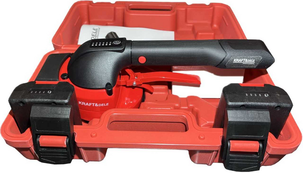 Ventuza vibranta cu acumulator ,50kg , 120mm  Kraft&Dele KD10792