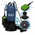 Pompa cu tocator si flotor 2850W 2" 30000l/h. WDS2422