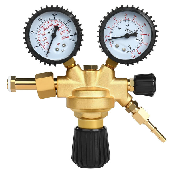 Reductor de presiune CO2 ,Argon, Corgon, 315bar, 31l/min Kraft&Dele KD1822