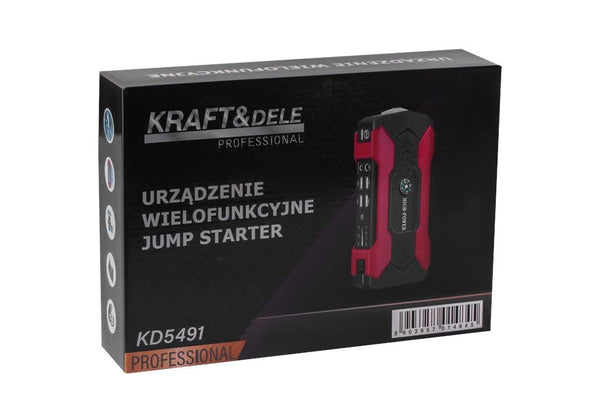 Incarcator multifunctional cu acumulator 800A , Kraft&Dele KD5491