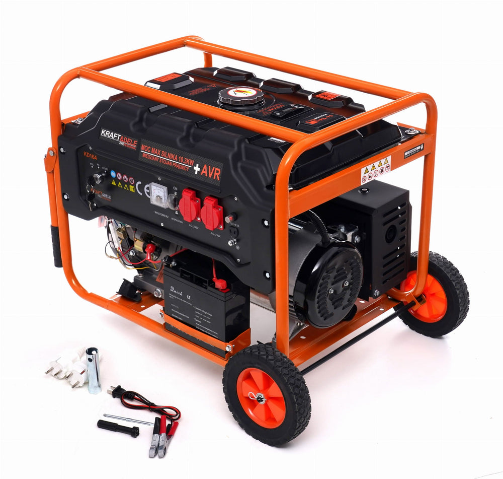 Generator de curent monofazat 5.5kW , 12V, 230V ,Kraft&Dele KD164